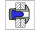 500 x Dicht-/Becherniet Edelstahl A2/A1 Flachkopf 4,0x08 - Klemmbereich: 1,5-3,0mm