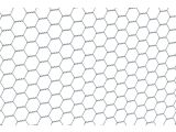 Sechseckgeflecht, Kaninchendraht, verzinkt - 13x13 - 500...