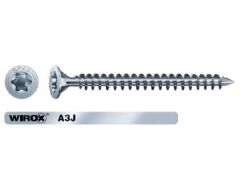 25 Stück SPAX Senkkopf T-STAR plus CUT Fräsrippen VG, Wirox A3J - 12 x 500