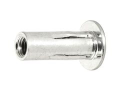 Spreiz-Blindnietmutter / Stahl verzinkt / M8 / 0.5 - 7.1 mm / NICHT VORGEZOGEN
