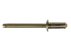 500 x A-Power Hochfeste Blindniet Stahl/Stahl Flachkopf 4,8x14,5 - Klemmbereich: 6,0-8,5mm