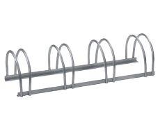 Mehrfach-Fahrradständer Form Bogen, 1000x300, 4 Einstellplätze doppelseitig
