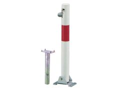 Absperrpfosten Little-Bo, umlegabr, DK, Weiß, 60