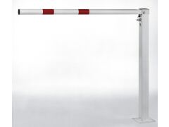 Schranke Primus Weiß, rot, R, zA, 1200