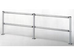 Absperrgittersystem Querrohr Feuerverzinkt - 2371mm