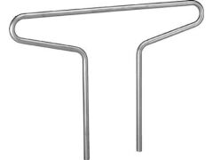 Fahrrad-Anlehnbügel Double, 48/1800