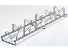 Mehrfach-Fahrradständer Kiel, zum Aufschrauben, 10 Plätze doppelseitig