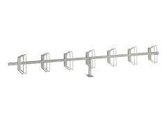 Fahrradständer Hagen, Anbauelement zum Aufschrauben, 7 EP/45° einseitig