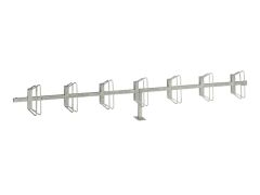 Fahrradständer Hagen, Anbauelement zum Einbetonieren, 7 EP/45° einseitig