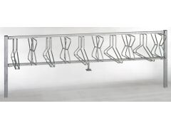 Fahrradständer Bremen, Grundelement zum Aufschrauben, 20 Plätze doppelseitig