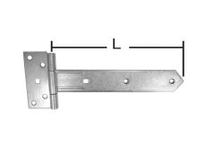 Kreuzgehänge leicht, 250 mm, hell verzinkt