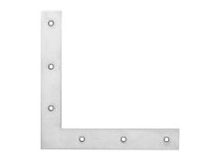 HT-Winkel 160 x 160 mm, hell verzinkt