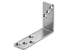 Balkenwinkel, 100x100x40x5mm, hell verzinkt