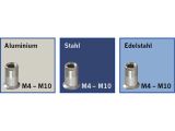 Profi Blindnietmuttern-Hebelzange M4, M5, M6, M8, M10