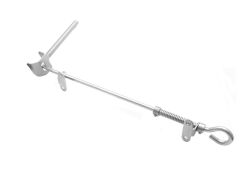 Federriegel zum Anschrauben und Einkleben, V2A