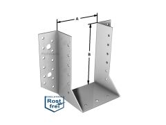 Balkenschuh Typ A außen, Edelstahl V2A - 60 x 100mm