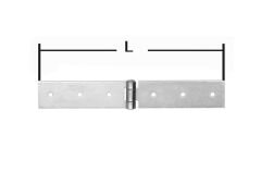 Kistenband schwer, hell verzinkt 500 x 45 x 3,8mm