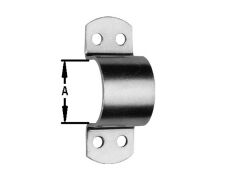 Rohrschelle 60 mm Bügelweite, hell verzinkt