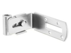 2-fach verstellbare Rolle. gekröpft 10 mm Dorn - hell verzinkt