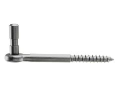 Haken J 13/140 mm mit Aushängesicherung, hell verzinkt