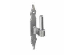 Haken D3 Zierspitzen - Dorn 10mm, Abstand 10mm - hell verzinkt