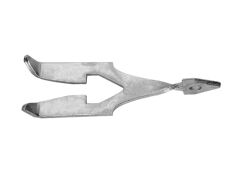 Klinkhaken zum Einmauern, hell verzinkt