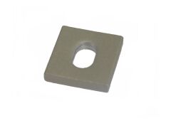 Unterlegscheibe käntig 40 x 40 x 8 mm, feuerverzinkt