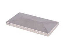 Pfostenkappen 60x40 mit Überstand - Aluguss