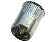 Blindnietmutter Edelstahl A2 / Rundschaft / offen / kleiner Senkkopf / M8 / 0.5 - 3.0 mm