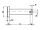 10 x Bolzen mit Kopf ISO 2341 Stahl B 16 x 60 x 54 verzinkt
