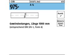 1 x Gewindestangen DIN 975 M27 Edelstahl A4