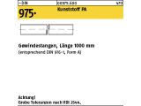 1 x Gewindestangen DIN 975 M6 Polyamid Kunststoff
