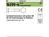 1 x HV Sechskantschrauben EN 14399-4 10.9 M16x110 -...