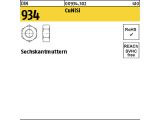 1 x Sechskantmuttern DIN 934NiSi M20NiSi (blank/schwarz)