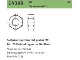 1 x Sechskantmuttern HV EN 14399-4 Kl.10 Z M22 - Friedberg Feuerverzinkt