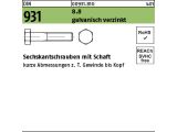Schn&auml;ppchenartikel - 1 x Sechskantschraube DIN 931 8.8 M20 x 250 verzinkt