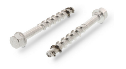 Abbildung einer Betonschraube mit Sechskantkopf