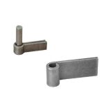 Rollen und Haken zum Anschweißen