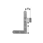 Abbildung von einem Winkelband Eckwinkel