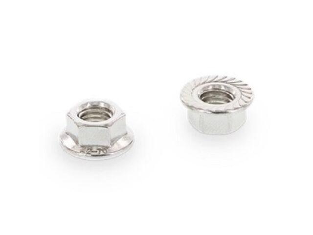 Abbildung einer Flanschmutter nach DIN 6923